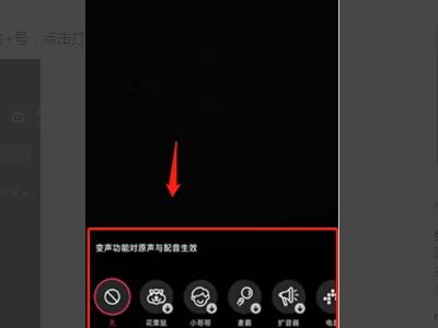 抖音特效的語(yǔ)音怎么弄？